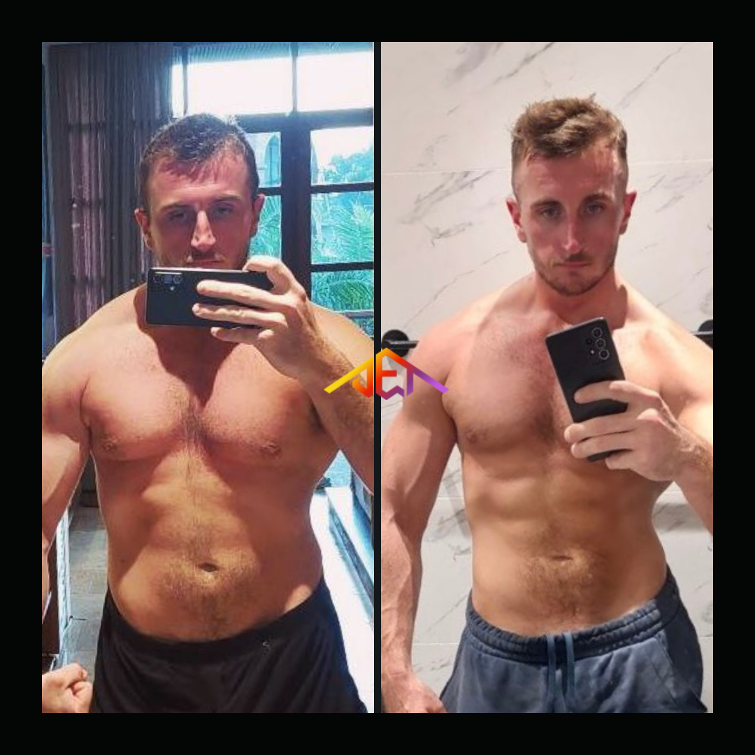 JET Body client transformation 14 - 12 week body transformation result