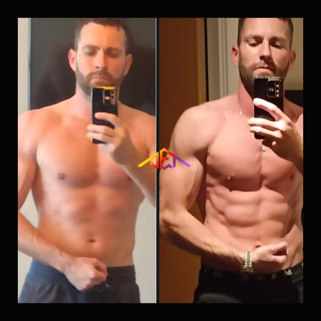 JET Body client transformation 21 - 12 week body transformation result