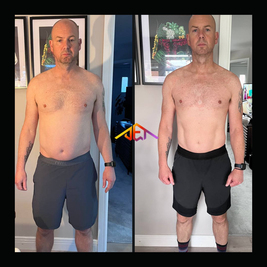 JET Body client transformation 22 - 12 week body transformation result
