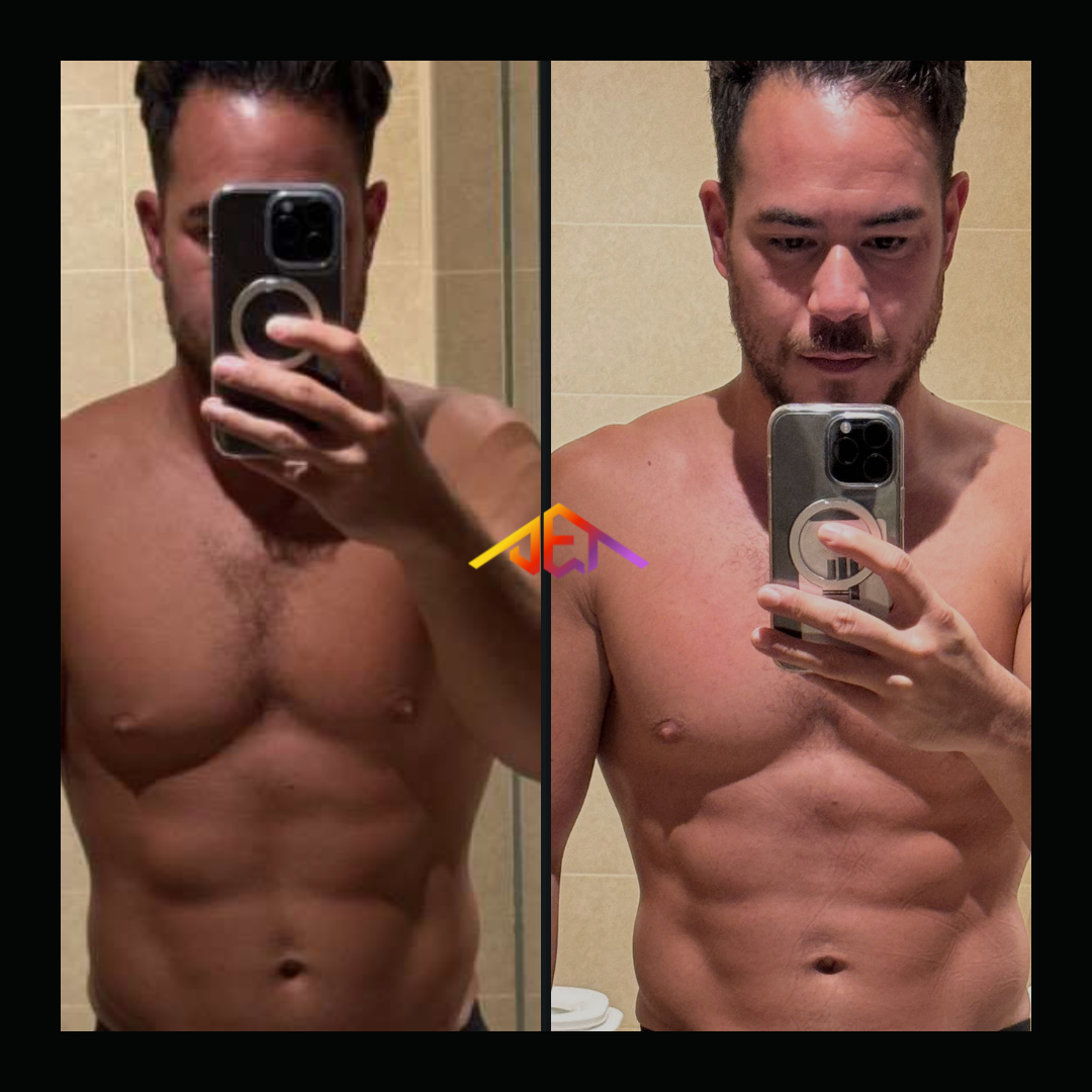 JET Body client transformation 23 - 12 week body transformation result