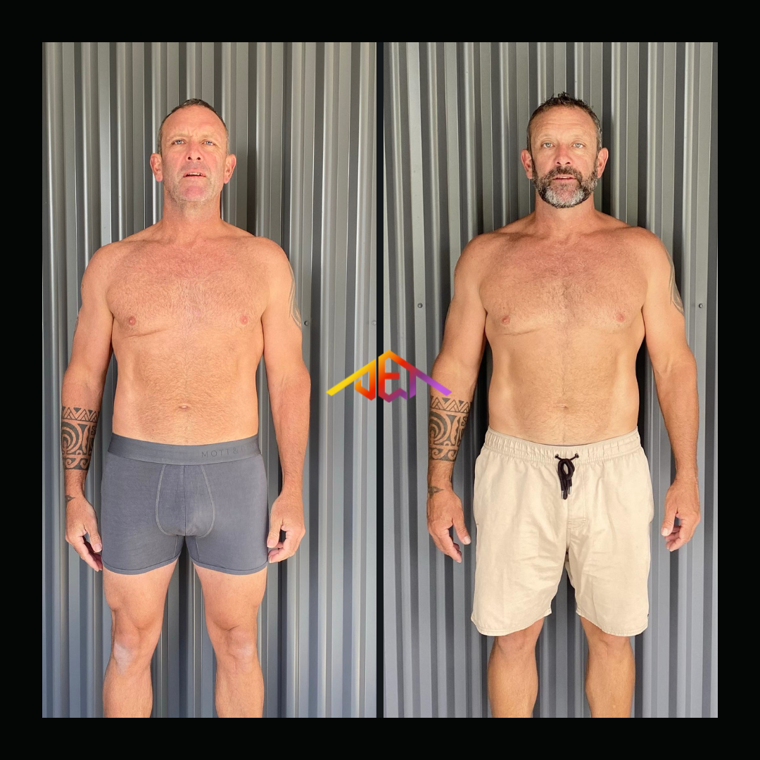 JET Body client transformation 28 - 12 week body transformation result